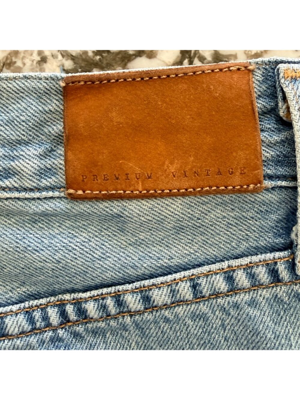 Citizens Of Humanity Liya Jeans Womens 27 Blue Denim High Rise Crop Distressed - Picture 5 of 14